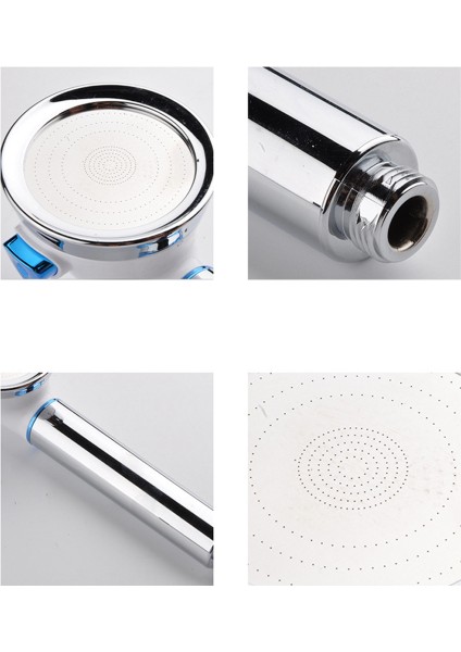 Basınçlı Duş Başlığı Kore Tarzı Basınçlı Su Tasarruflu Paslanmaz Çelik Hortum Duş Başlığı Beyaz (Yurt Dışından) modelleri