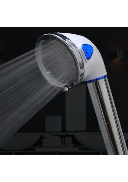 Basınçlı Duş Başlığı Kore Tarzı Basınçlı Su Tasarruflu Paslanmaz Çelik Hortum Duş Başlığı Beyaz (Yurt Dışından) indirimleri