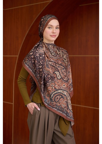 Winter Bloom Soft Şal modelleri