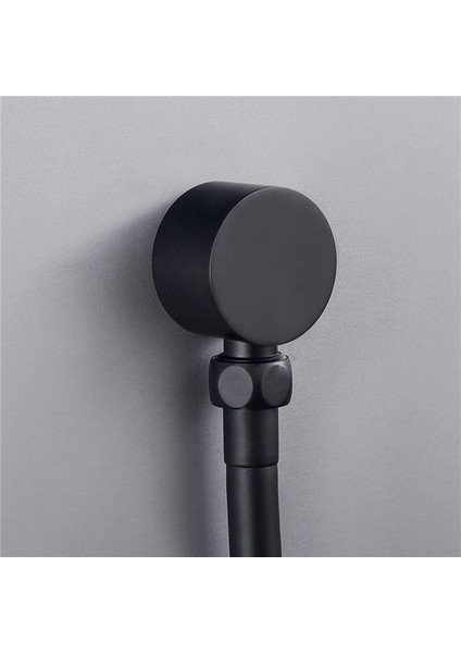 4x Duvar Tedarik Dirsek Pirinç Yuvarlak Duvar Montajı Duş Hortum Konnektörü Aksesuarları G1/2inç Su Çıkışı Duş-Black (Yurt Dışından) modelleri