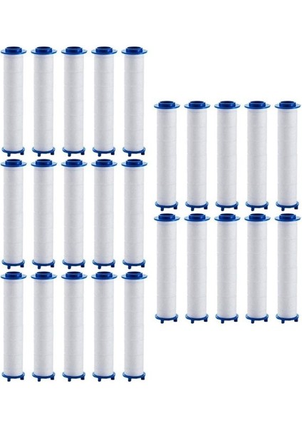 25PCS Evrensel Pp Pamuklu Duş Filtreleri Değiştirme Duş Su Filtreleri (Yurt Dışından)