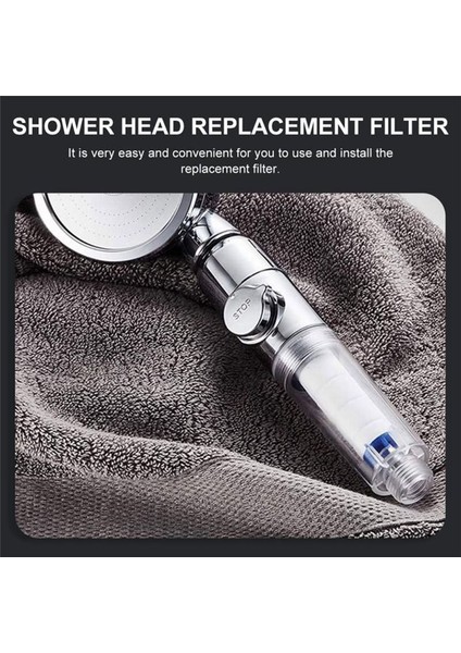 25PCS Evrensel Pp Pamuklu Duş Filtreleri Değiştirme Duş Su Filtreleri (Yurt Dışından) fiyatları