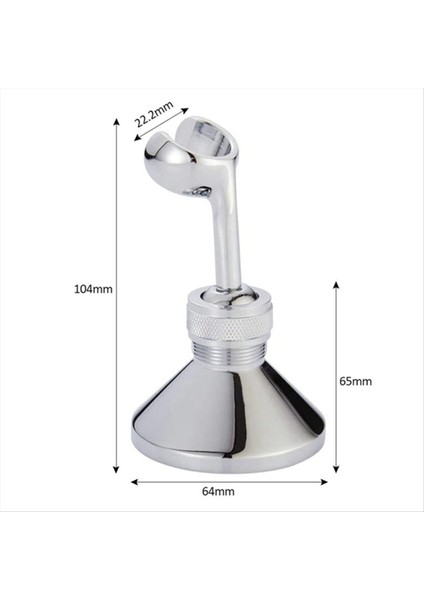 Evrensel Hareketli Duş Koltuğu El Tipi Duş Braketi Duvar Braketi Duş Başlığı Braketi Ayarlanabilir (Yurt Dışından) fiyatları