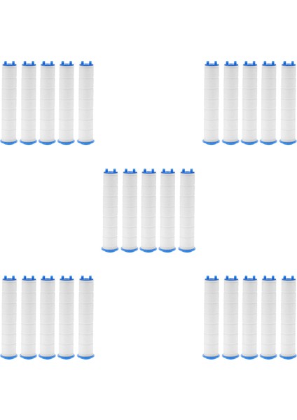 25 Adet El Duş Filtresi Çekirdek Banyo Küveti Duş Filtresi Çekirdek Su Temizleyici (Yurt Dışından)