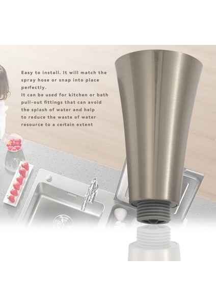 Musluk Yedek Duş Kafası Mutfak Duş Tabağı Duş Sprey Kafası Banyo Mutfak Çeken Sprey Kafası Yedek Su Fıskiyeyi Anti Sıçrama Mutfak Musluk Duş Başlığı Kurtar (Yurt Dışından) fırsatları