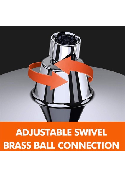 4x Duş Başlığı 6 Inç Anti-Clog Sabit Yağmur Yağışı Yağışlı Yağış Sprey Gevşeme ve Spa (Gümüş) (Yurt Dışından) fiyatları