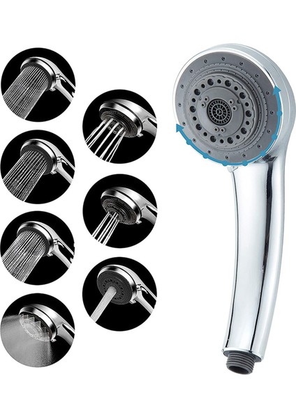 2x Duş Başlığı Basınçlı Duş Başlıkları Evrensel Ayarlanabilir Elektrikli El Duşu Banyo Otel Spor Salonu Için Uygun (Yurt Dışından) fiyatları