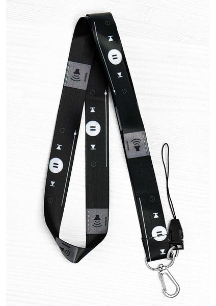 Müzik Player Yaka Kartı Boyun Askı Ipi Telefon Askı Ipi - ASK0199