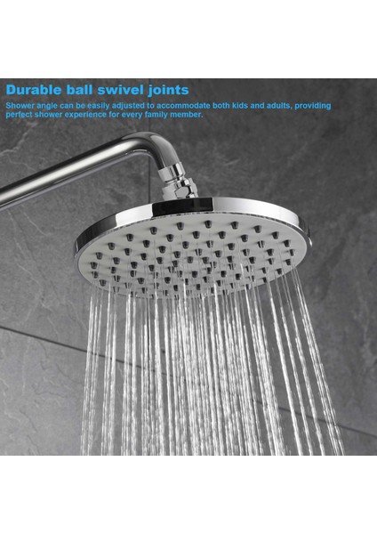 Pirinç Krom Bilyalı Mafsal Duş Kolu Kafa Açısı Ayarlanabilir Döner Adaptör (Yurt Dışından) indirimleri