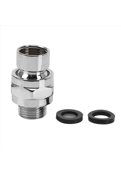 4x Pirinç Krom Top Duş Kolu Kafa Açısı Ayarlanabilir Döner Adaptör (Yurt Dışından) fiyatları