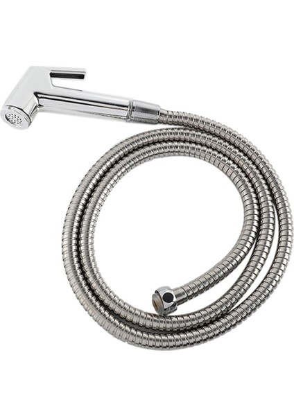 Tuvalet Bide Tap Set El Duş Başlığı Su Püskürtücü Banyo Koltuk Nozul Eki+Hortum+Duvar Montajı Raf Tutucu (Yurt Dışından) fırsatları