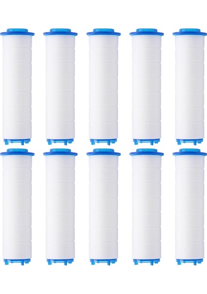Sert Su Için 10 Adet Yedek Duş Filtresi - Klor ve Florürü Çıkarmak Için Çıkışlı Duş Su Filtresi (Yurt Dışından) fırsatları
