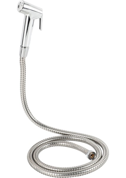 Tuvalet Bide Tap Set El Duş Başlığı Su Püskürtücü Banyo Koltuk Nozul Eki+Hortum+Duvar Montajı Raf Tutucu (Yurt Dışından) indirimleri