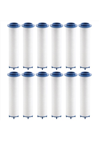 12PCS Turbo Fan Duş Kafası Filtreler-Pervane Tahrikli El Duş Başlığı Için Kullanılan Basınç-Duş Başlığı (Yurt Dışından)