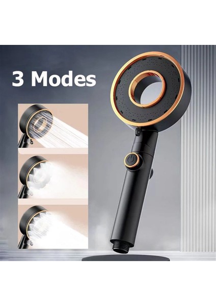 Basınçlı Duş Başlıkları 3 Mod Ayarlanabilir Duş Başlığı Banyo Musluk Aksesuarı (Yurt Dışından) modelleri