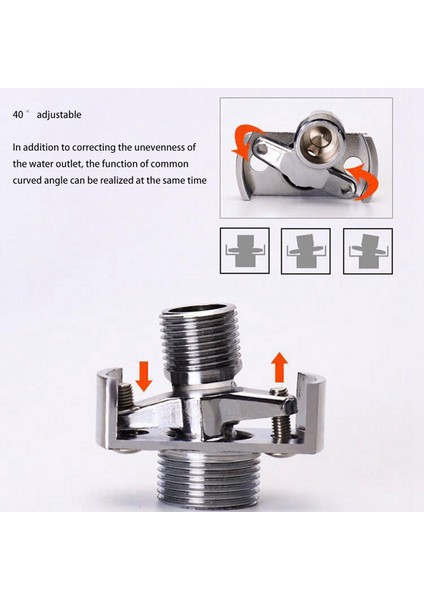 2x Emme Borusunun Açısının Ayarlanması Bakır Duş Başlığı Açılı Kavisli Ayak Eksantrik Vidalı Köşe Musluk Erişim (Yurt Dışından) fiyatları