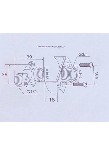 2x Emme Borusunun Açısının Ayarlanması Bakır Duş Başlığı Açılı Kavisli Ayak Eksantrik Vidalı Köşe Musluk Erişim (Yurt Dışından) fırsatları