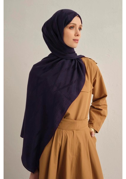 Lyocell Naia Zikzak Desen Şal 1 03