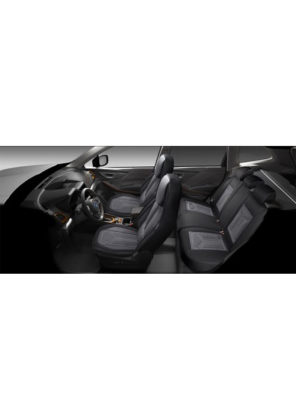 Fs Serisi Peugeot 407 Sw 2004-2008 ile Uyumlu Takmatik Kılıf, Gri fiyatları