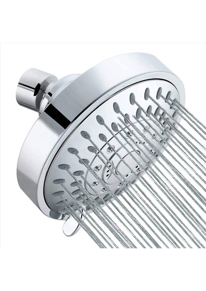 2x Duş Başlığı Basınçlı 5 Ayar Ayarlanabilir Döner Bilyalı Eklemli Duş Başlığı (Yurt Dışından) fiyatları