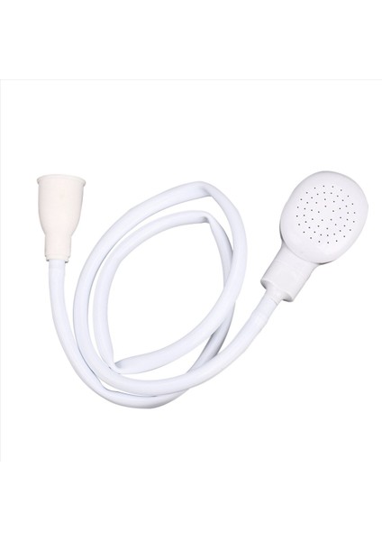 2x Beyaz Saç Duş Suyu Sprey Kafa Hortumu Tüp Banyo Şampuan Banyo Mikseri Musluk (Yurt Dışından) modelleri