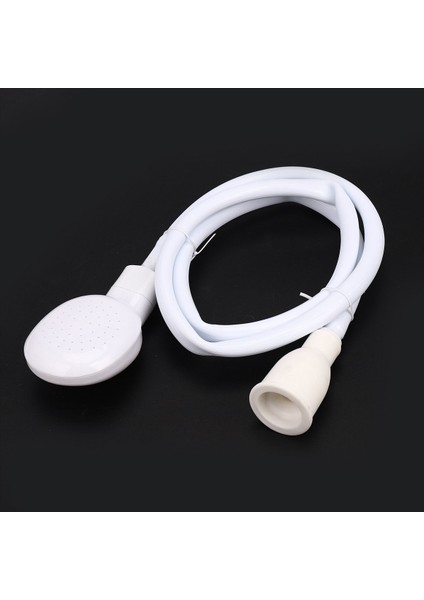 2x Beyaz Saç Duş Suyu Sprey Kafa Hortumu Tüp Banyo Şampuan Banyo Mikseri Musluk (Yurt Dışından) fırsatları