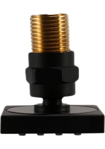 3x Duş Spa Pirinç Kare Masaj Gövde Jetleri Sprey Vücut Duş Başlığı Fırçalanmış Nikel Mat Siyah (Yurt Dışından) fırsatları