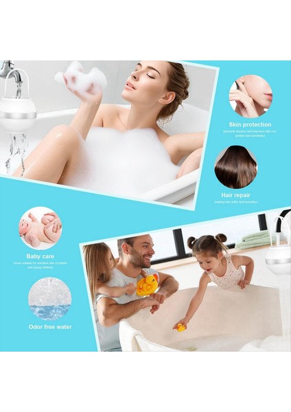 Küvet Su Filtresi-Banyo Topu Musluk Filtresi Temiz Su ve Gelişmiş Duş Ritüellerinin Tadını Çıkarın (Yurt Dışından) fırsatları