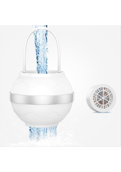 Küvet Su Filtresi-Banyo Topu Musluk Filtresi Temiz Su ve Gelişmiş Duş Ritüellerinin Tadını Çıkarın (Yurt Dışından) indirimleri