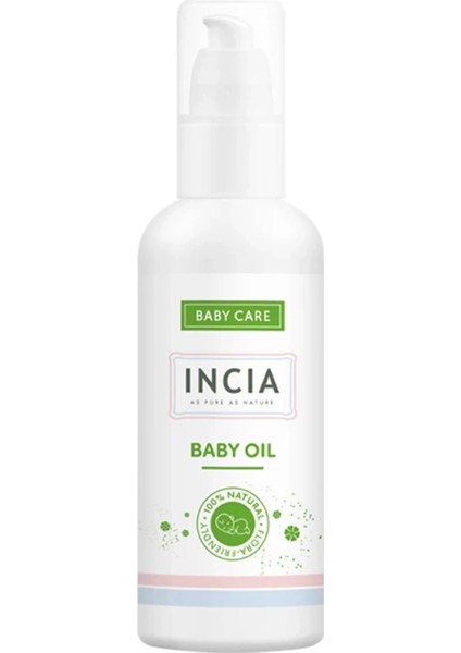 Bfs Incia Doğal Bebek Yağı 110 ml