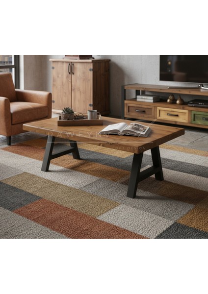 Lau Doğal Ahşap Orta Sehpa 45X45 fiyatları