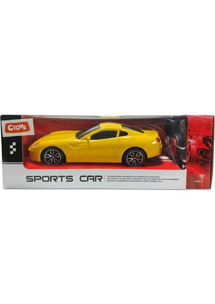 Ctoy 1:24 Uzaktan Kumandalı Spor Yarış Arabası 73161 Sarı fiyatları