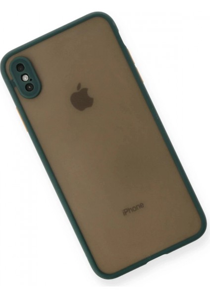 iPhone x Kılıf Montreal Silikon Kapak - Yeşil modelleri