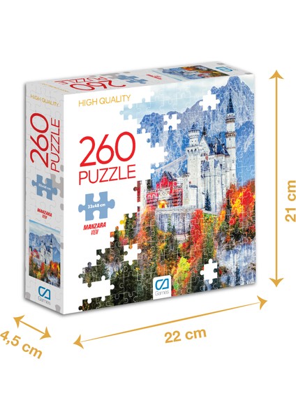 Manzara - 260 Parçalı Puzzle