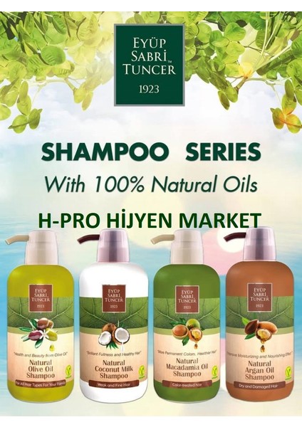 Şampuan 600 ml 4'lü