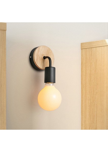 Nordic Postmodern Küçük Duvar Işığı Basit Banyo Koridoru Işık Yatak Odası Başucu Duvar Açık Beyaz (Yurt Dışından) fiyatları