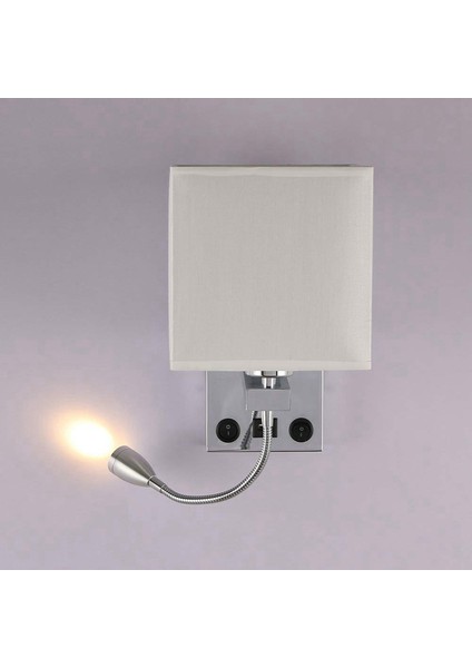 2x Modern LED Duvar Lambası Başucu Yatak Odası Aplike Sconce Switch USB Iç Başlık Evi Hotel Duvar Işıkları (Yurt Dışından) modelleri