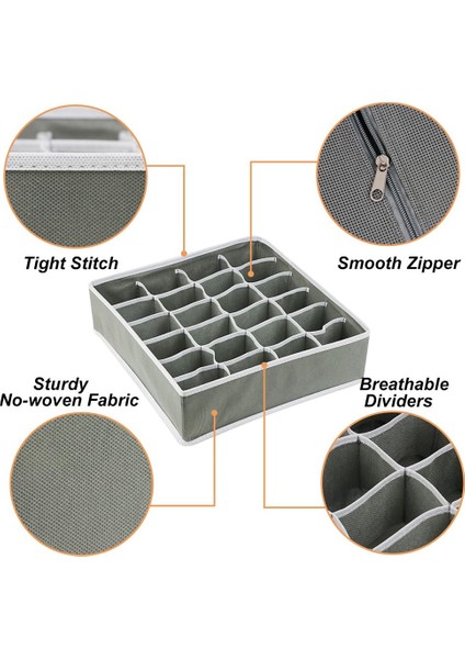 Iç Çamaşırı Iç Çamaşırı Depolama Kutusu Tişört Giysisi Pantolon Depolama Artefakt Organizatör Çekmeceler (Yurt Dışından) fiyatları