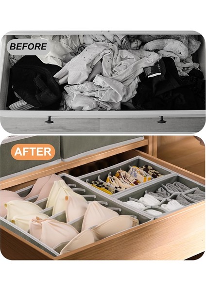 Iç Çamaşırı Iç Çamaşırı Depolama Kutusu Tişört Giysisi Pantolon Depolama Artefakt Organizatör Çekmeceler (Yurt Dışından) indirimleri
