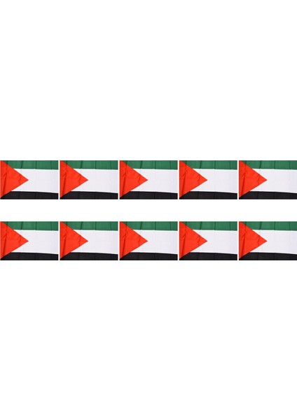 10X Filistin Ulusal Bayrağı 5ft x 3ft (Yurt Dışından)