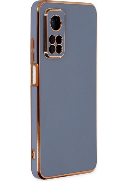 Xiaomi Mi 10T Kılıf Volet Silikon - Mavi