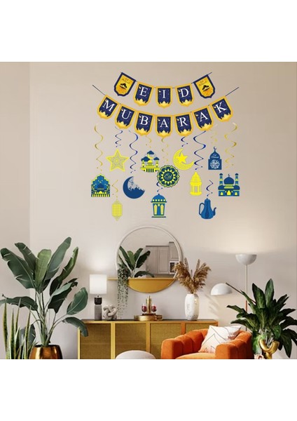 Ramazan Süslemeleri Ramazan Mübarek Banner Ramazan Süslemeleri (Yurt Dışından) fırsatları