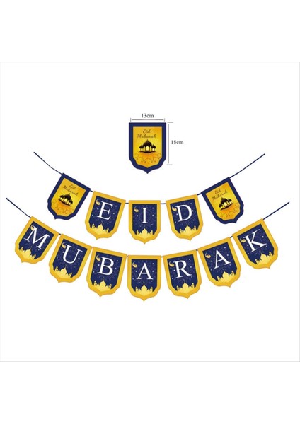 Ramazan Süslemeleri Ramazan Mübarek Banner Ramazan Süslemeleri (Yurt Dışından) indirimleri