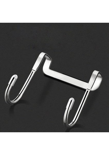 3x Paslanmaz Çelik Perforasyonsuz Dolap Kapı Dikişsiz Kıyafetler Kanca Kapısı Arka Duvar Asılı Kanca (Yurt Dışından) modelleri