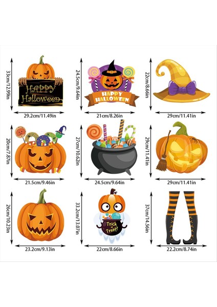 Cadılar Bayramı Dekorasyon Sahnesi Düzeni Düzeni Kapıda Asılı Pumpkin Cadılar Bayramı Süsleri (Yurt Dışından) modelleri