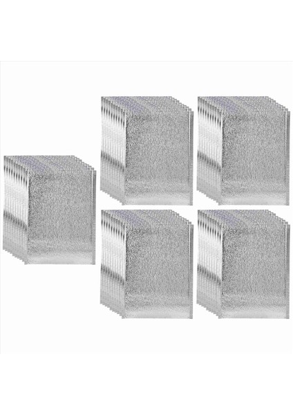 50PCS Öğle Yemeği Soğutucu Çanta Yalıtım Katlanır Piknik Taşınabilir Buz Paketi Gıda Termal Çanta Yiyecek Dağıtım Içeceği Taşıyıcı Yalıtımlı Çanta (Yurt Dışından)