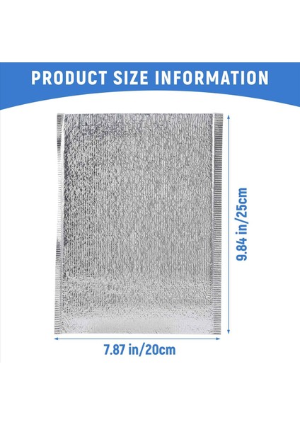 50PCS Öğle Yemeği Soğutucu Çanta Yalıtım Katlanır Piknik Taşınabilir Buz Paketi Gıda Termal Çanta Yiyecek Dağıtım Içeceği Taşıyıcı Yalıtımlı Çanta (Yurt Dışından) fırsatları