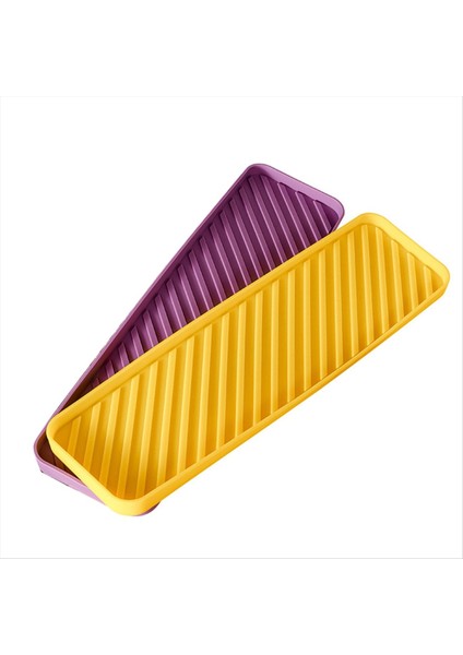 Tepsi Placemat Baharat Şişe Raf Yalıtımlı Çay Fincanı Depolama Mat Mutfak Sabun Tepsisi Silikon Lavabo Tepsi Mor (Yurt Dışından) fırsatları