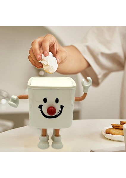 Masa Çöp Kutusu Masa Üst Mücevher Depolama Organizatör Makyaj Organizatörü Çok Fonksiyonlu Alan Tasarrufu Masaüstü Çöp Kutusu (Yurt Dışından) fırsatları