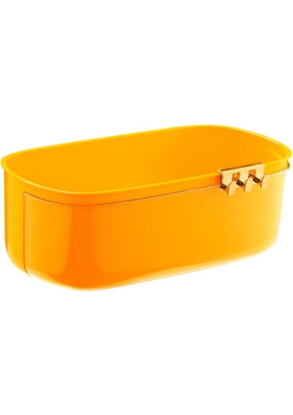 Asma Depolama Kutusu Yumruksuz Depolama Rafı Drenaj Sepolama Sepeti Meyve ve Sebzeler Sarı (Yurt Dışından)